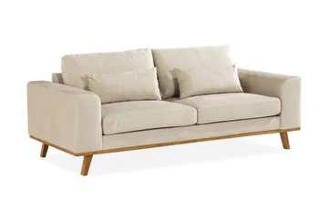 Copenhagen 2-sits Sammetssoffa - Beige - Products - Möbler - Soffa - Sammetssoffa