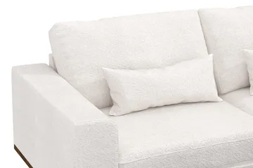 Copenhagen 6-sits L-formad Hörnsoffa i Bouclé - Vit - Products - Möbler - Soffa - Hörnsoffa
