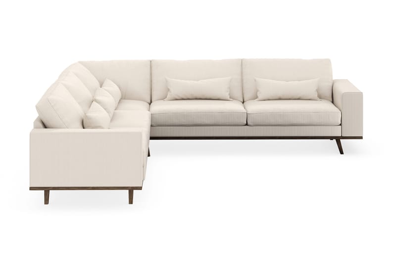 Copenhagen 6-sits L-formad Hörnsoffa i Manchester - Beige - Products - Möbler - Soffa - Hörnsoffa