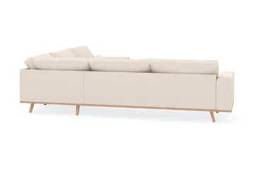 Copenhagen 6-sits L-formad Hörnsoffa i Manchester - Beige - Products - Möbler - Soffa - Hörnsoffa