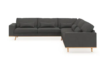 Copenhagen 6-sits L-formad Hörnsoffa i Manchester - Mörkgrå - Products - Möbler - Soffa - Hörnsoffa