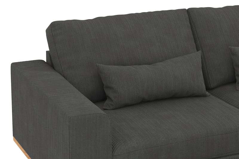 Copenhagen 6-sits L-formad Hörnsoffa i Manchester - Mörkgrå - Products - Möbler - Soffa - Hörnsoffa