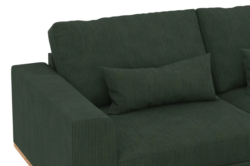 Copenhagen 6-sits L-formad Hörnsoffa i Manchester - Mörkgrön - Products - Möbler - Soffa - Hörnsoffa