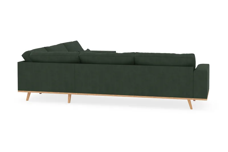 Copenhagen 6-sits L-formad Hörnsoffa i Manchester - Mörkgrön - Products - Möbler - Soffa - Hörnsoffa