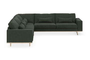 Copenhagen 6-sits L-formad Hörnsoffa i Manchester - Mörkgrön - Products - Möbler - Soffa - Hörnsoffa