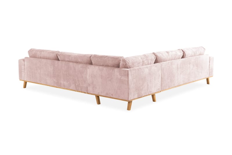 Copenhagen 6-sits L-formad Hörnsoffa i Manchester - Rosa - Products - Möbler - Soffa - Hörnsoffa