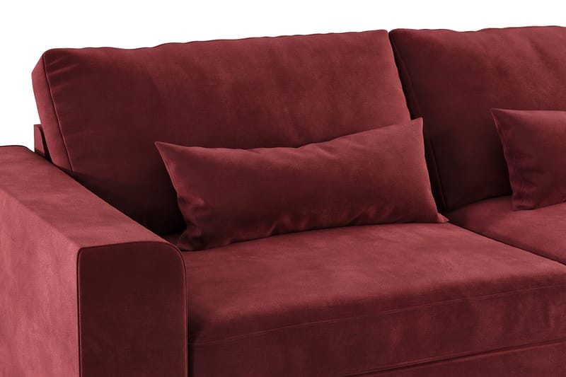 Copenhagen 6-sits L-formad Hörnsoffa i Sammet - Lila - Products - Möbler - Soffa - Sammetssoffa