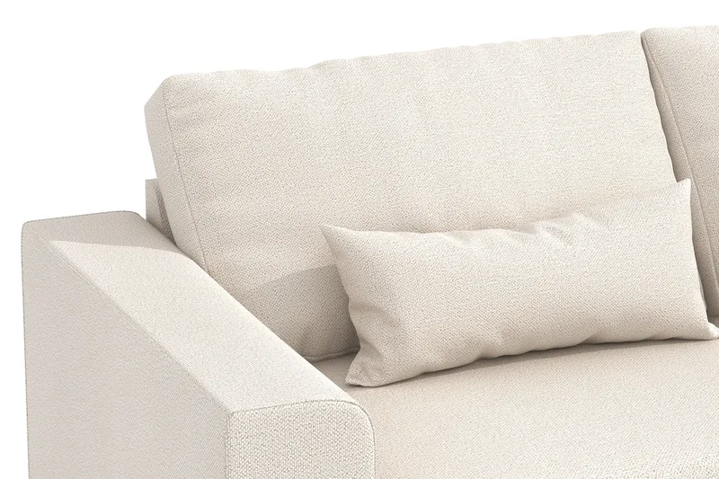 Copenhagen 6-sits L-formad Hörnsoffa i Tyg - Beige - Products - Möbler - Soffa - Hörnsoffa