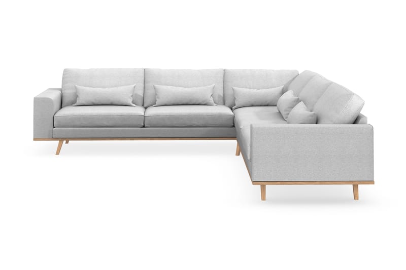 Copenhagen 6-sits L-formad Hörnsoffa i Tyg - Ljusgrå - Products - Möbler - Soffa - Hörnsoffa