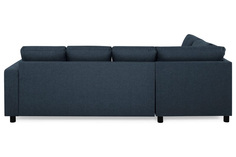 Crazy 4-sits Vänstervänd U-formad Large Soffa med Divan och Schäslong i Tyg - Blå - Products - Möbler - Soffa - U-soffa