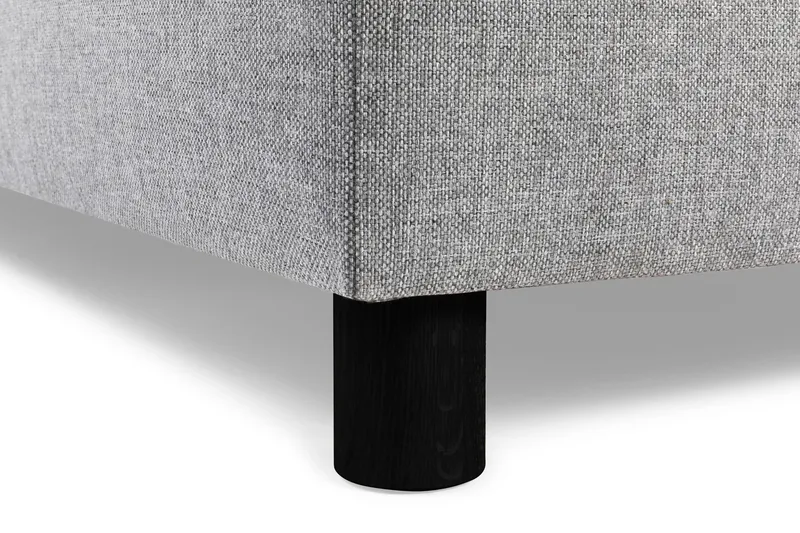 Crazy 4-sits Vänstervänd U-formad Large Soffa med Divan och Schäslong i Tyg - Grå - Products - Möbler - Soffa - U-soffa