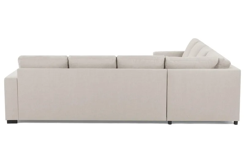 Crazy 6-sits Vändbar L-formad X-Large Hörnsoffa i Tyg - Beige - Products - Möbler - Soffa - Hörnsoffa