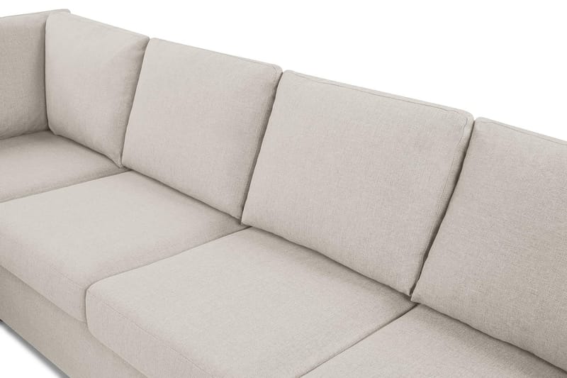 Crazy 6-sits Vändbar L-formad X-Large Hörnsoffa i Tyg - Beige - Products - Möbler - Soffa - Hörnsoffa