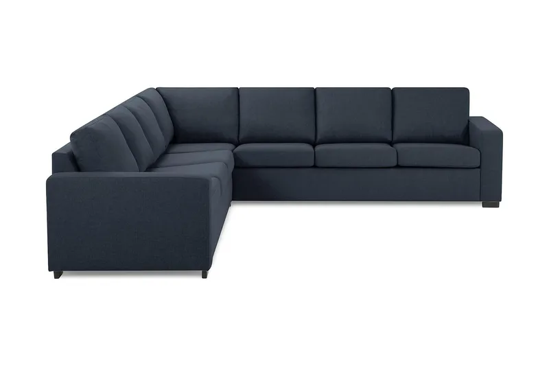 Crazy 6-sits Vändbar L-formad X-Large Hörnsoffa i Tyg - Blå - Products - Möbler - Soffa - Hörnsoffa