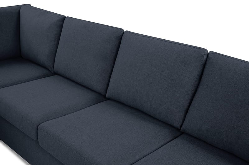 Crazy 6-sits Vändbar L-formad X-Large Hörnsoffa i Tyg - Blå - Products - Möbler - Soffa - Hörnsoffa