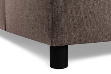Crazy 6-sits Vändbar L-formad X-Large Hörnsoffa i Tyg - Brun - Products - Möbler - Soffa - Hörnsoffa