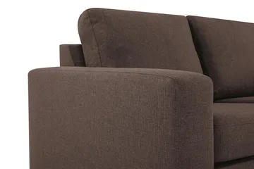 Crazy 6-sits Vändbar L-formad X-Large Hörnsoffa i Tyg - Brun - Products - Möbler - Soffa - Hörnsoffa