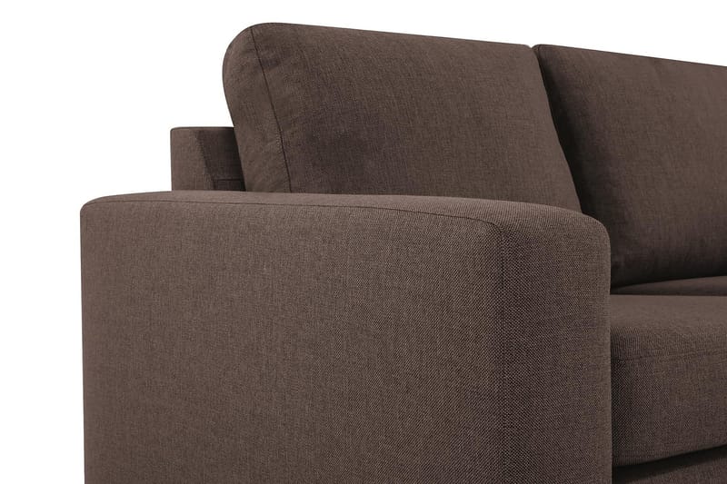 Crazy 6-sits Vändbar L-formad X-Large Hörnsoffa i Tyg - Brun - Products - Möbler - Soffa - Hörnsoffa