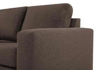 Crazy 6-sits Vändbar L-formad X-Large Hörnsoffa i Tyg - Brun - Products - Möbler - Soffa - Hörnsoffa