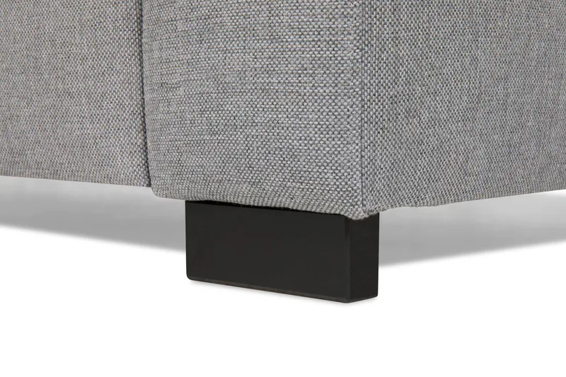 Crazy 6-sits Vändbar L-formad X-Large Hörnsoffa i Tyg - Grå - Products - Möbler - Soffa - Hörnsoffa