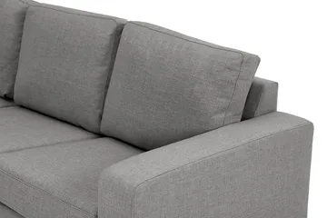 Crazy 6-sits Vändbar L-formad X-Large Hörnsoffa i Tyg - Grå - Products - Möbler - Soffa - Hörnsoffa