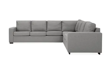 Crazy 6-sits Vändbar L-formad X-Large Hörnsoffa i Tyg - Grå - Products - Möbler - Soffa - Hörnsoffa