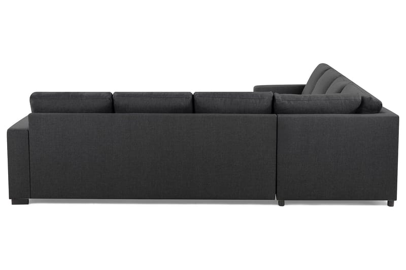 Crazy 6-sits Vändbar L-formad X-Large Hörnsoffa i Tyg - Mörkgrå - Products - Möbler - Soffa - Hörnsoffa