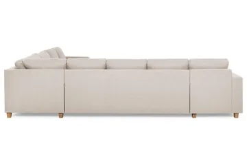 Crazy 7-sits Vändbar L-formad XX-Large Hörnsoffa i Tyg - Beige - Products - Möbler - Soffa - Hörnsoffa