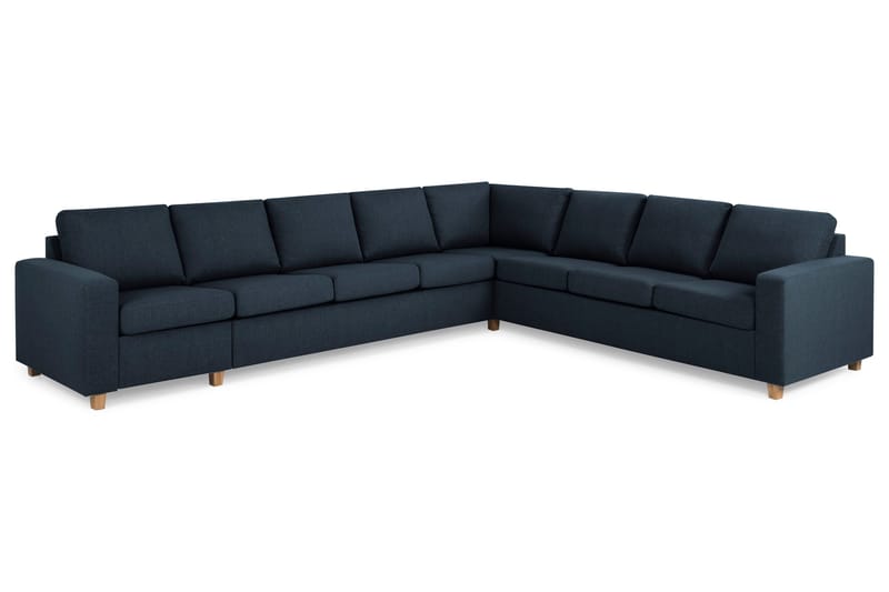 Crazy 7-sits Vändbar L-formad XX-Large Hörnsoffa i Tyg - Blå - Products - Möbler - Soffa - Hörnsoffa