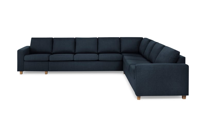 Crazy 7-sits Vändbar L-formad XX-Large Hörnsoffa i Tyg - Blå - Products - Möbler - Soffa - Hörnsoffa