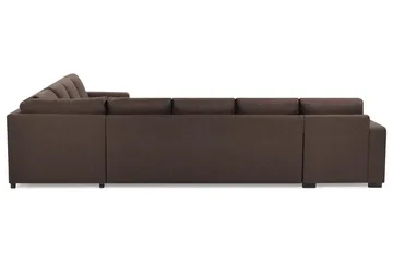 Crazy 7-sits Vändbar L-formad XX-Large Hörnsoffa i Tyg - Brun - Products - Möbler - Soffa - Hörnsoffa