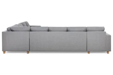 Crazy 7-sits Vändbar L-formad XX-Large Hörnsoffa i Tyg - Grå - Products - Möbler - Soffa - Hörnsoffa