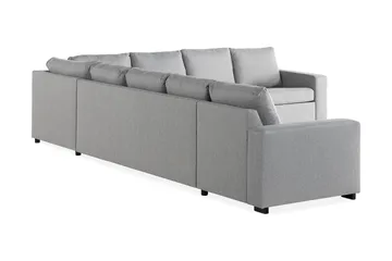 Crazy 7-sits Vändbar L-formad XX-Large Hörnsoffa i Tyg - Grå - Products - Möbler - Soffa - Hörnsoffa