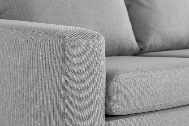 Crazy 7-sits Vändbar L-formad XX-Large Hörnsoffa i Tyg - Grå - Products - Möbler - Soffa - Hörnsoffa