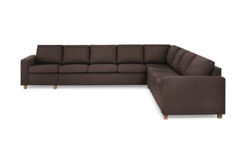 Crazy Hörnsoffa XXL Vändbar - Brun - Products - Möbler - Soffa - Hörnsoffa