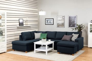 Crazy U-soffa Large Divan Höger - Mörkblå - Products - Möbler - Soffa - U-soffa