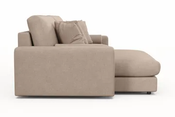 Arken Lyx 4-sits Vändbar L-formad Djup Divansoffa i Tyg - Beige - Products - Möbler - Soffa - Divansoffa & schäslongsoffa - 4 sits soffa med divan