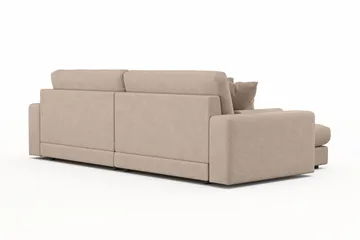 Arken Lyx 4-sits Vändbar L-formad Djup Divansoffa i Tyg - Beige - Products - Möbler - Soffa - Divansoffa & schäslongsoffa - 4 sits soffa med divan
