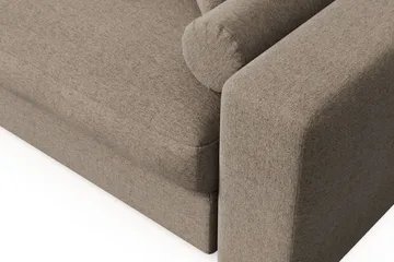 Arken Lyx 4-sits Vändbar L-formad Djup Divansoffa i Tyg - Brun - Products - Möbler - Soffa - Divansoffa & schäslongsoffa - 4 sits soffa med divan