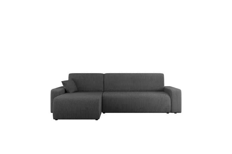 Barile Soffa med Divan 3-sits - Grå - Products - Möbler - Soffa - Divansoffa & schäslongsoffa - 3 sits soffa med divan