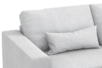 Copenhagen 4-sits Högervänd L-formad Divansoffa i Tyg - Ljusgrå - Products - Möbler - Soffa - Divansoffa & schäslongsoffa - 4 sits soffa med divan