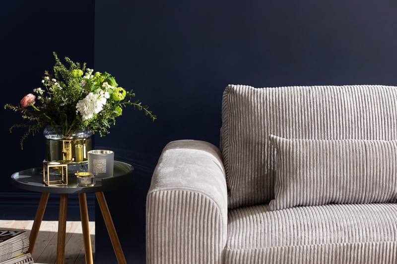 Copenhagen 4-sits Högervänd L-formad Schäslongsoffa i Manchester - Ljusgrå - Products - Möbler - Soffa - Divansoffa & schäslongsoffa - 4 sits soffa med divan
