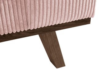 Copenhagen 4-sits Vänstervänd L-formad Divansoffa i Manchester - Rosa - Products - Möbler - Soffa - Divansoffa & schäslongsoffa - 4 sits soffa med divan