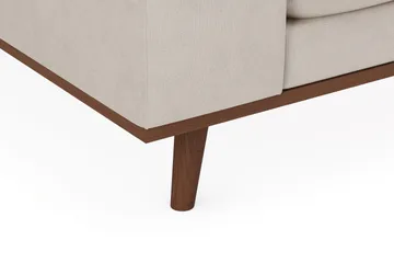 Copenhagen Premium 4-sits Högervänd L-formad Djup Divansoffa i Tyg - Beige - Products - Möbler - Soffa - Divansoffa & schäslongsoffa - 3 sits soffa med divan