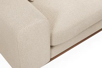 Copenhagen Premium 4-sits Högervänd L-formad Djup Divansoffa i Chenille - Ljusbeige - Products - Möbler - Soffa - Divansoffa & schäslongsoffa - 4 sits soffa med divan