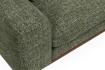 Copenhagen Premium 4-sits Högervänd L-formad Djup Divansoffa i Chenille - Grön - Products - Möbler - Soffa - Divansoffa & schäslongsoffa - 4 sits soffa med divan
