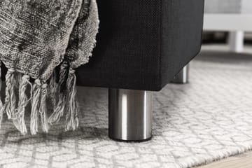 Crazy 3-sits Vändbar L-formad Divansoffa i Tyg - Antracit - Products - Möbler - Soffa - Divansoffa & schäslongsoffa - 3 sits soffa med divan