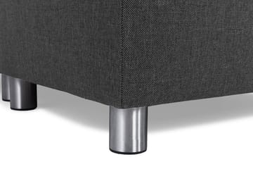 Crazy 4-sits Högervänd L-formad Schäslongsoffa i Tyg - Antracit - Products - Möbler - Soffa - Divansoffa & schäslongsoffa - 3 sits soffa med divan