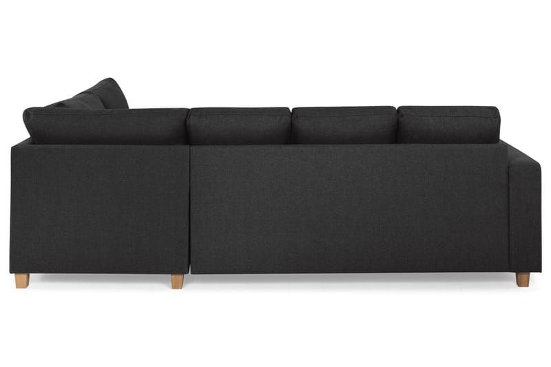 Crazy 4-sits Högervänd U-formad Large Soffa med Divan och Schäslong i Tyg - Antracit - Products - Möbler - Soffa - Divansoffa & schäslongsoffa - 3 sits soffa med divan