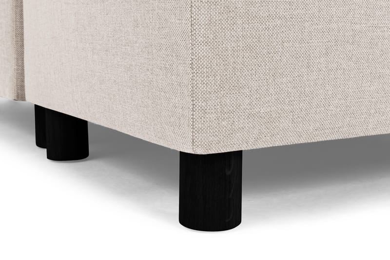 Crazy 4-sits Vänstervänd L-formad Schäslongsoffa i Tyg - Beige - Products - Möbler - Soffa - Divansoffa & schäslongsoffa - 3 sits soffa med divan